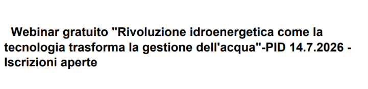 Rivoluzione idroenergetica come la tecnologia trasforma la gestione dell'acqua